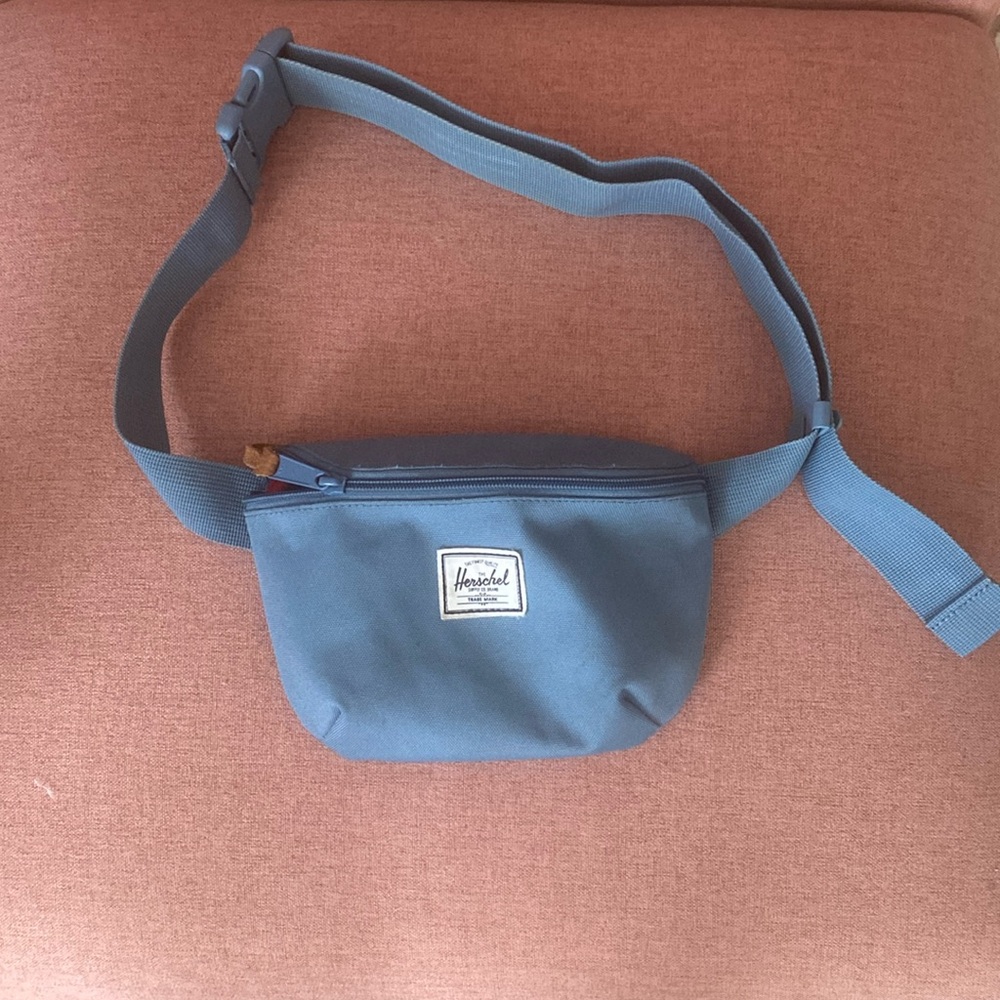 Teal Herschel crossbody